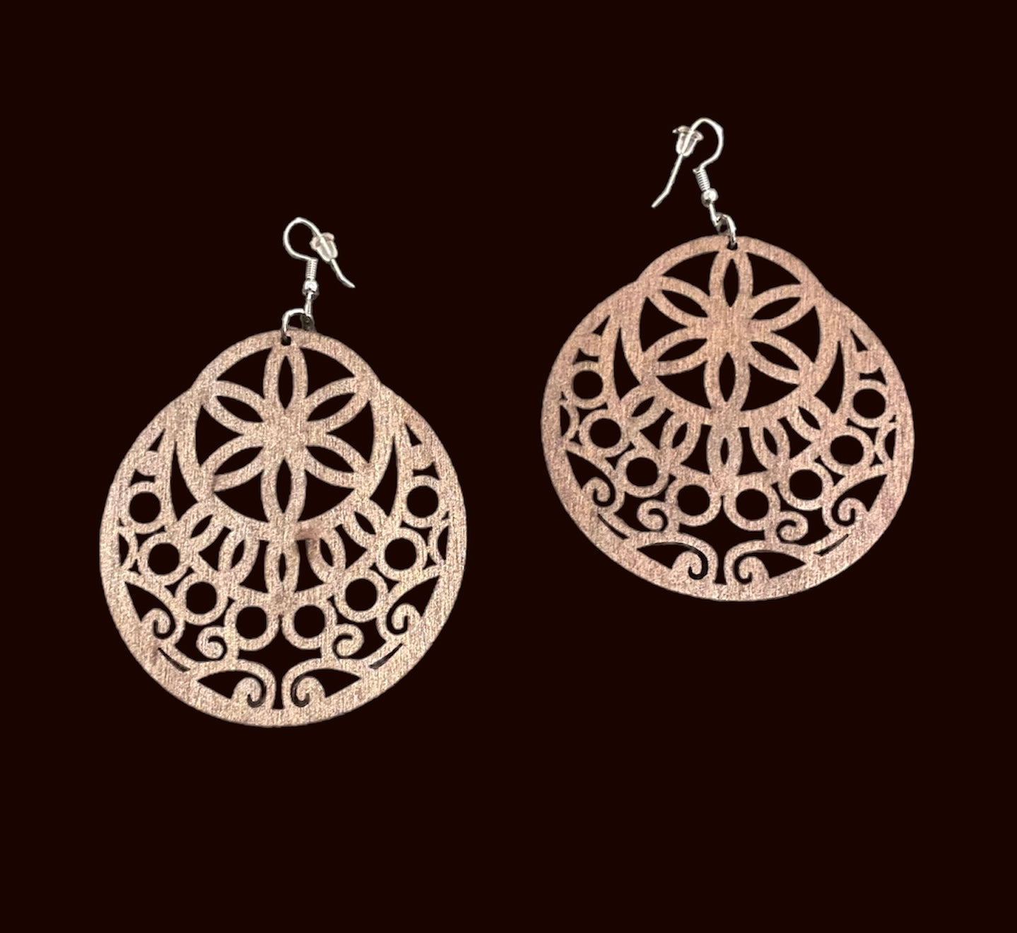 Wooden Nature Earrings