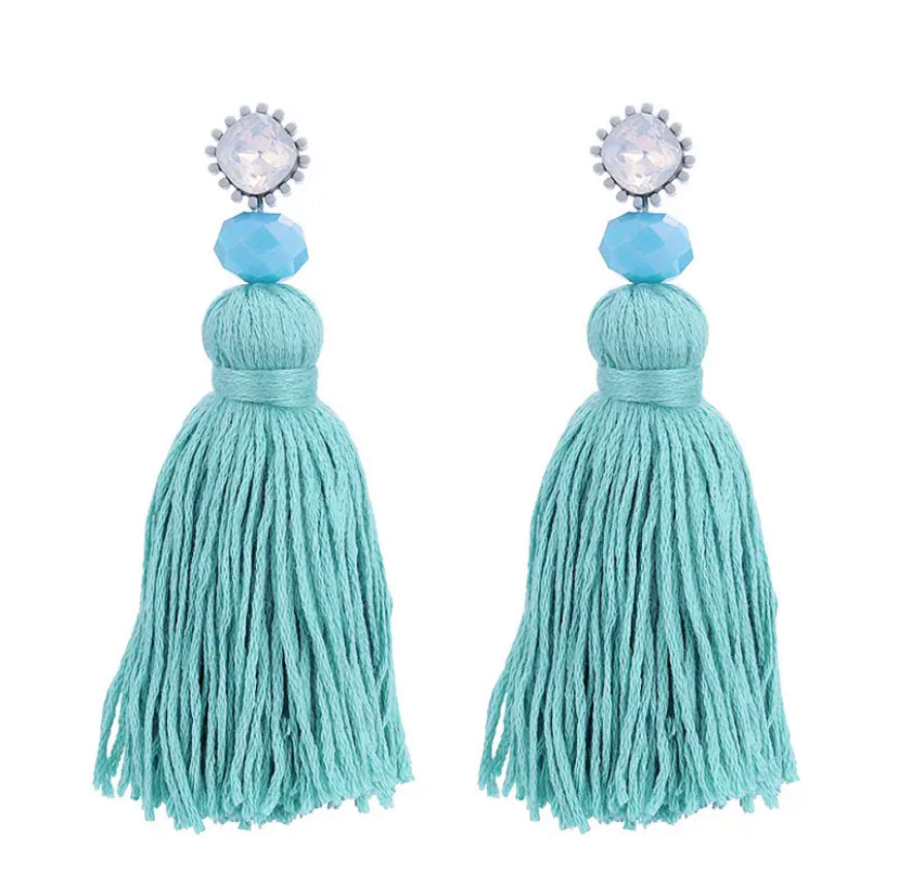 Queen Tassel Earrings