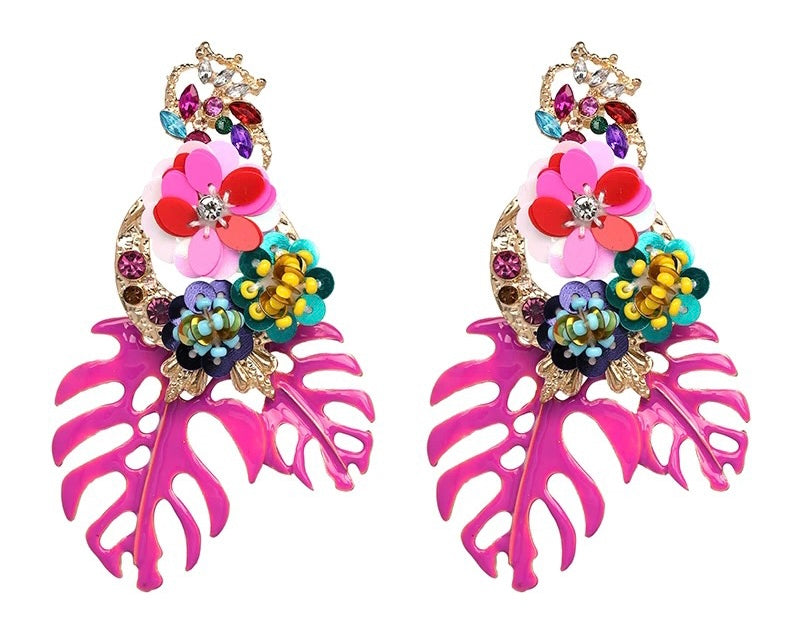 Boho Tropical Earrings