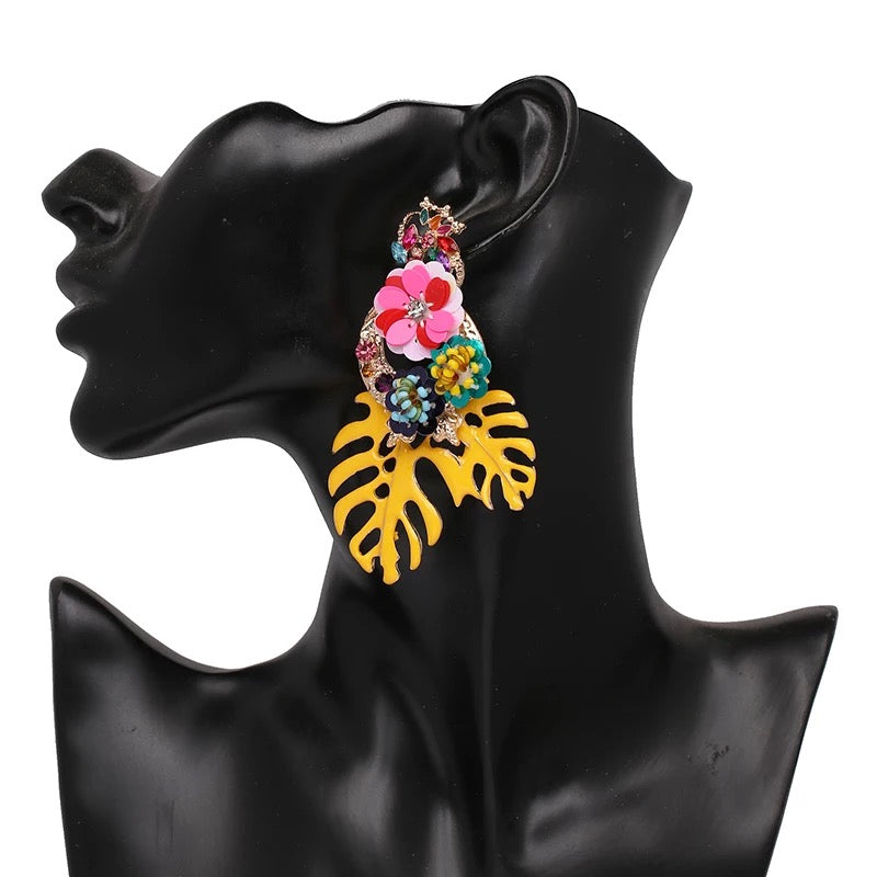 Boho Tropical Earrings