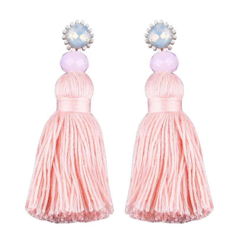 Queen Tassel Earrings