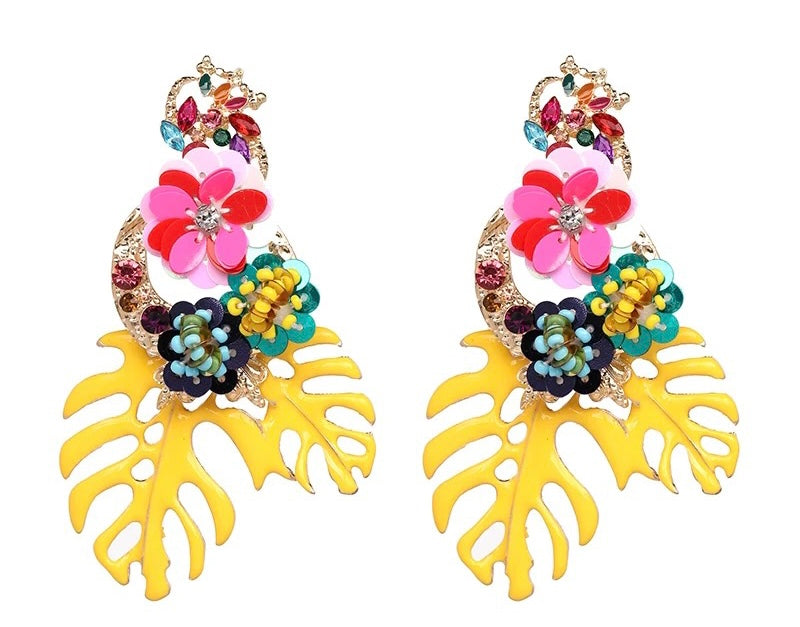 Boho Tropical Earrings