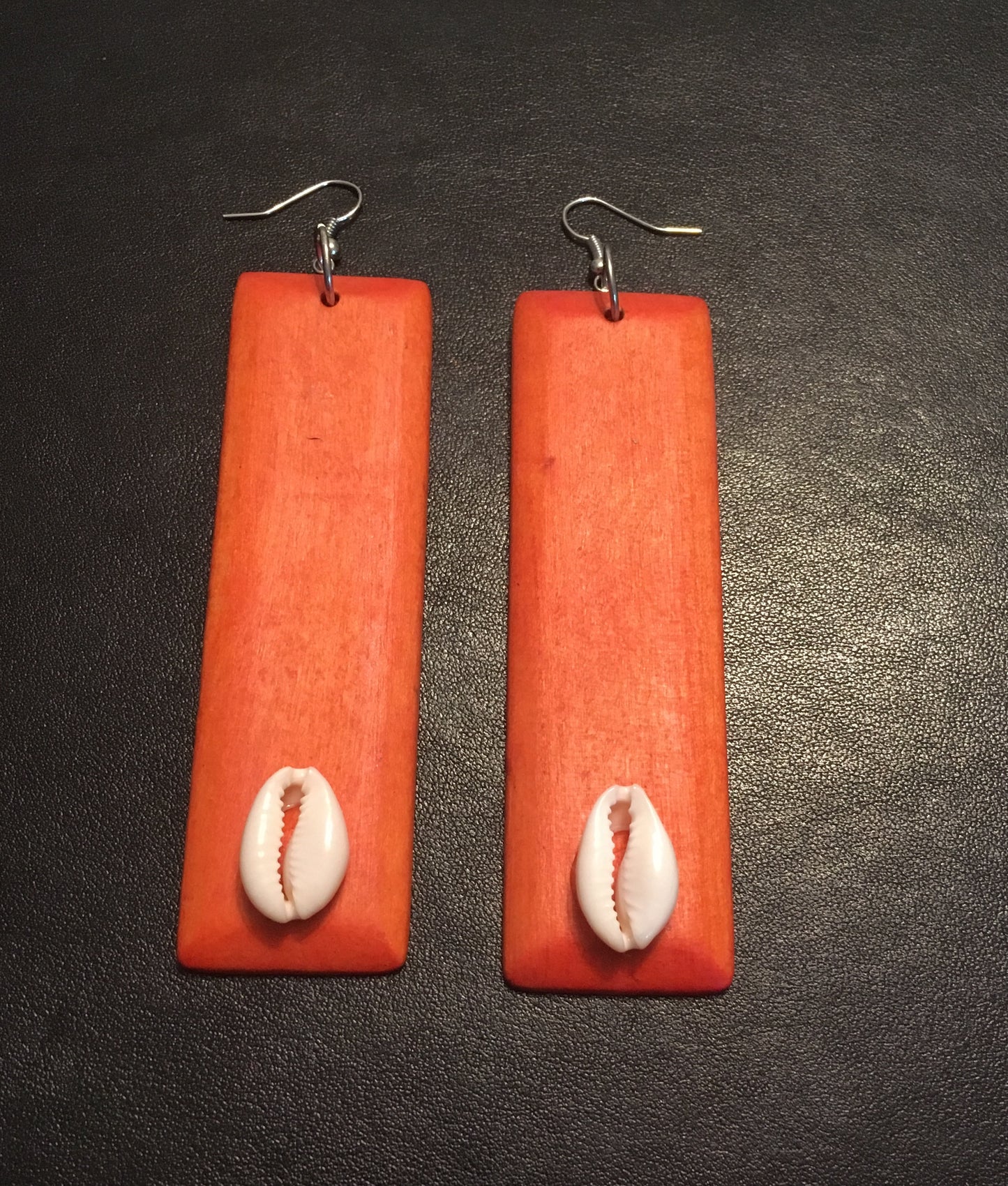 Wooden Simplicity Earrings - Natural Couture