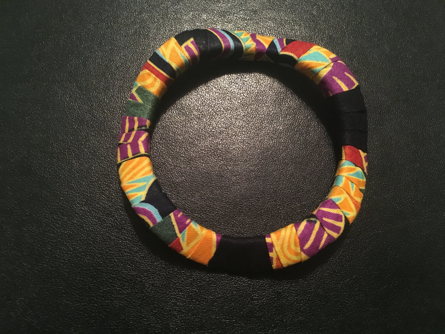 Kitenge Swirl Bracelet - Natural Couture