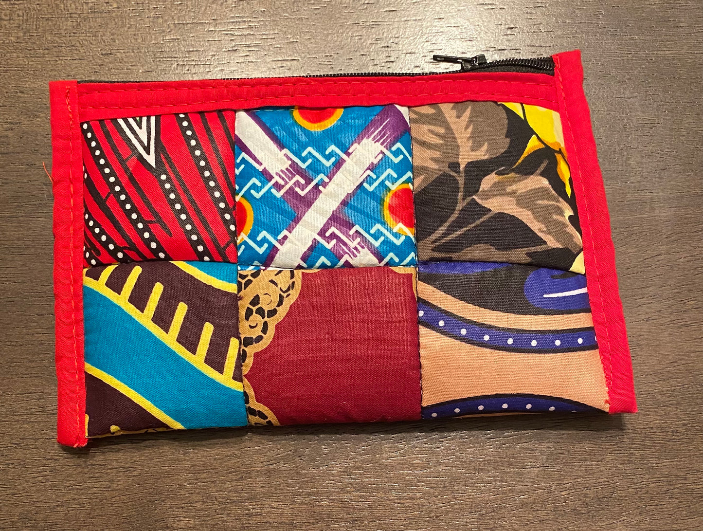 Queen Kitenge Cloth Coin Purse