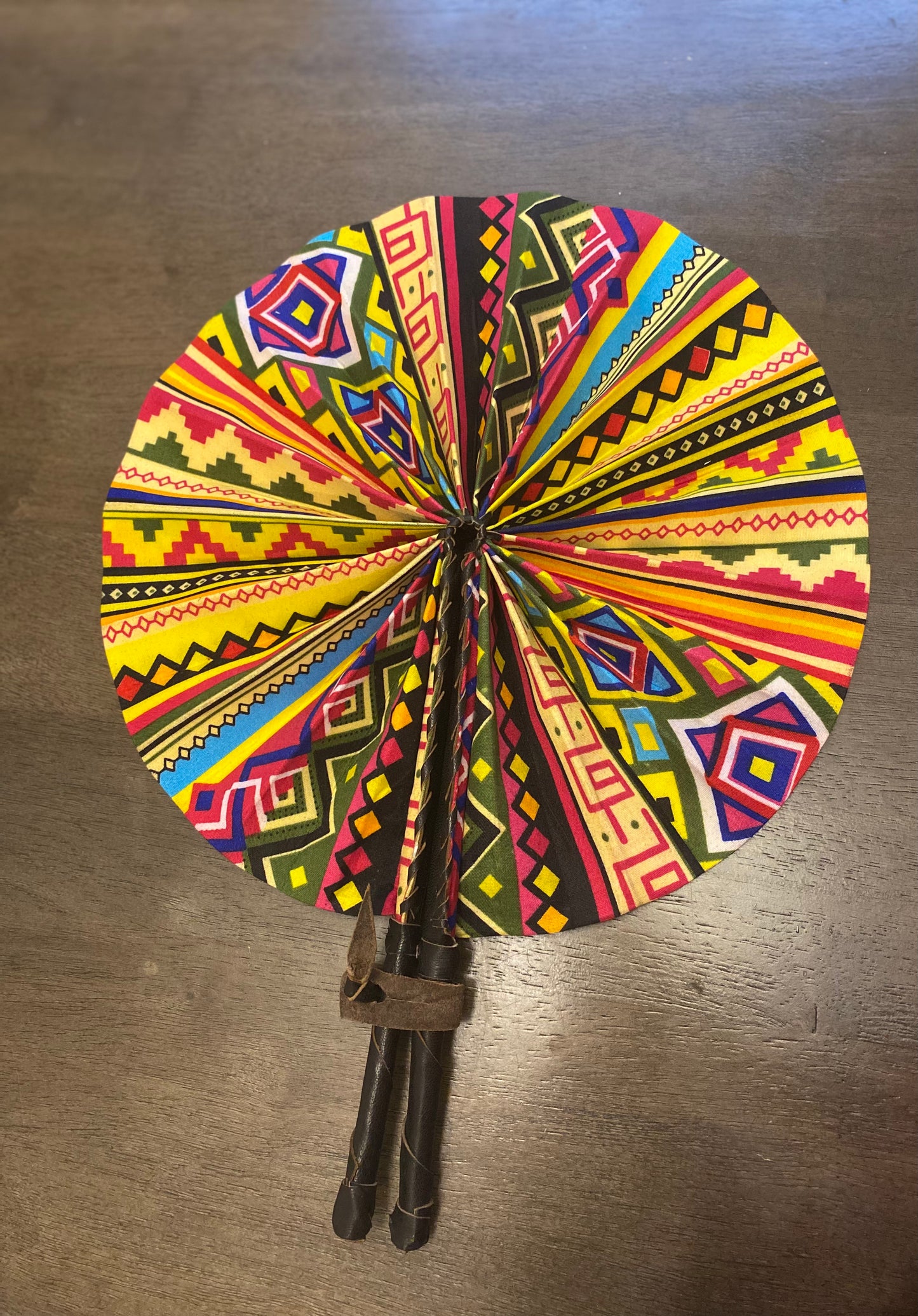 African Cloth Fan
