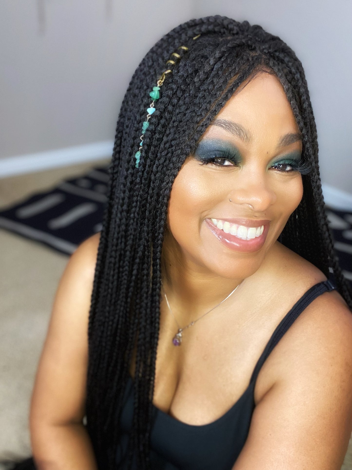 Natural Stone Hair Jewelry