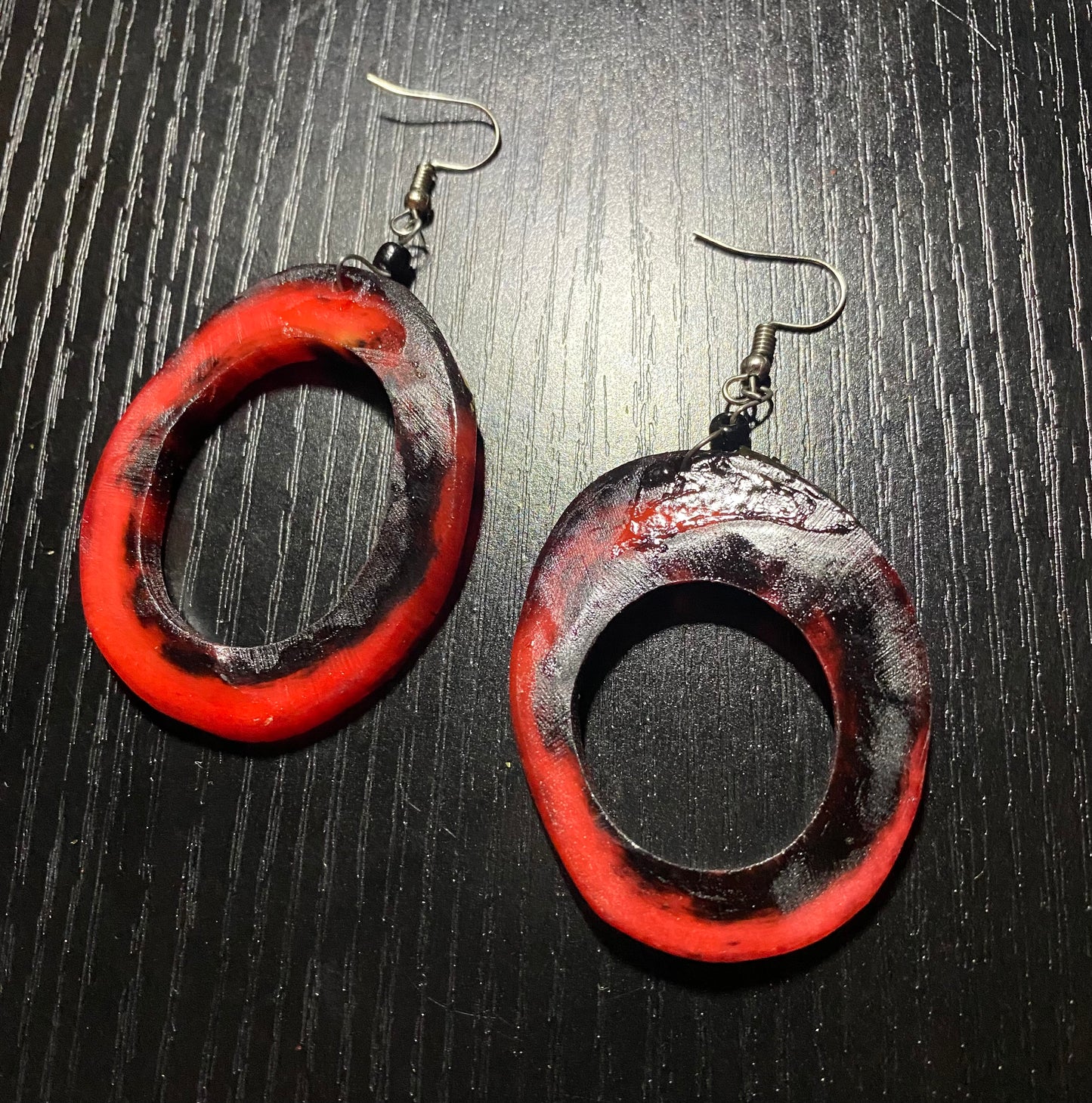 Queen Hoop Earrings
