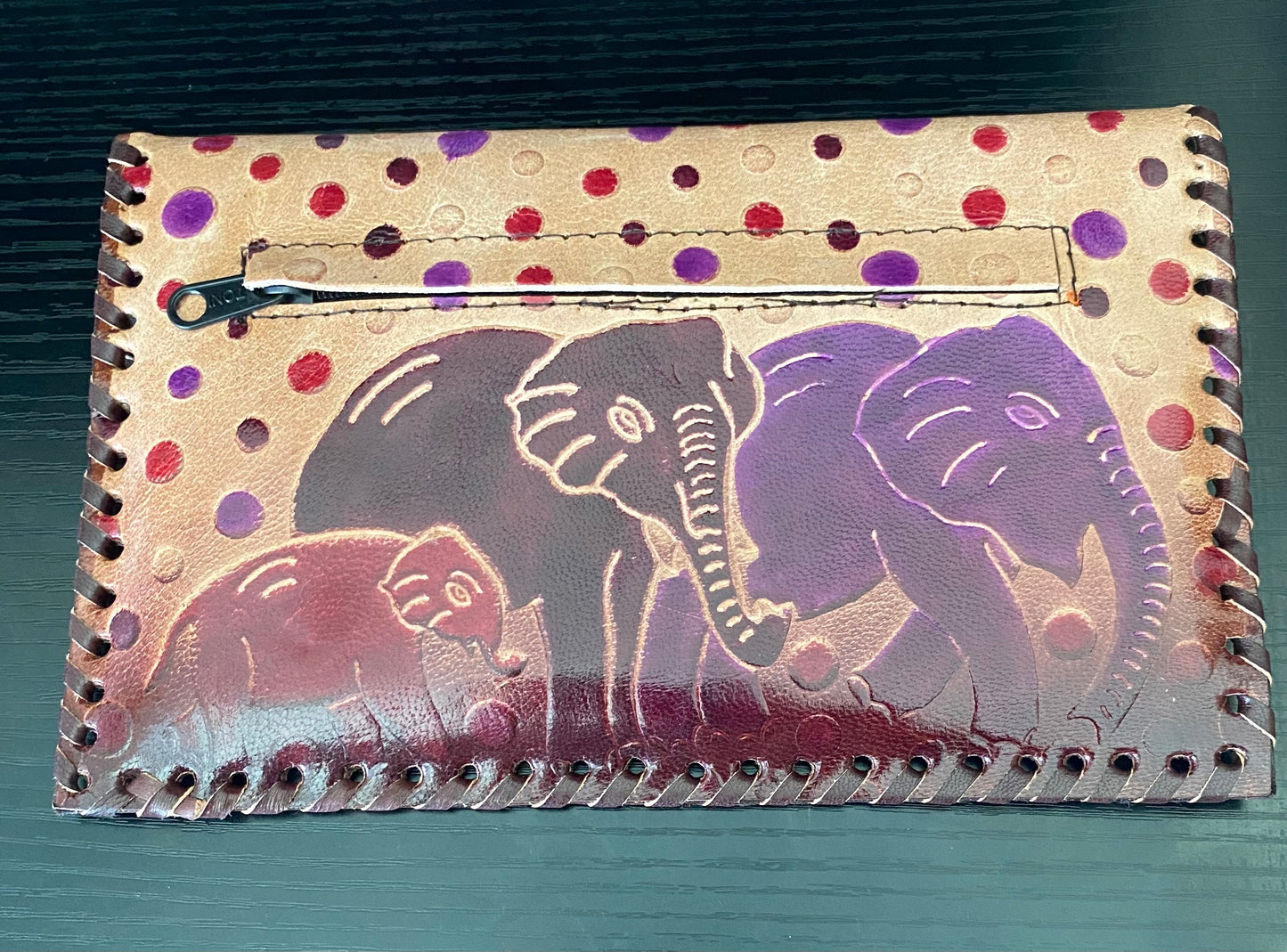 African Leather Wallet