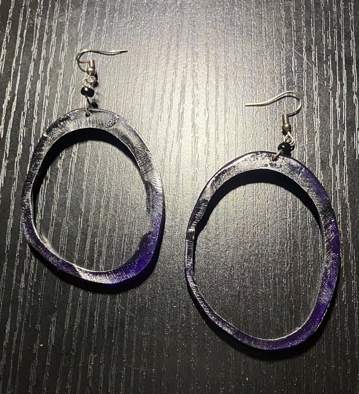 Queen Hoop Earrings