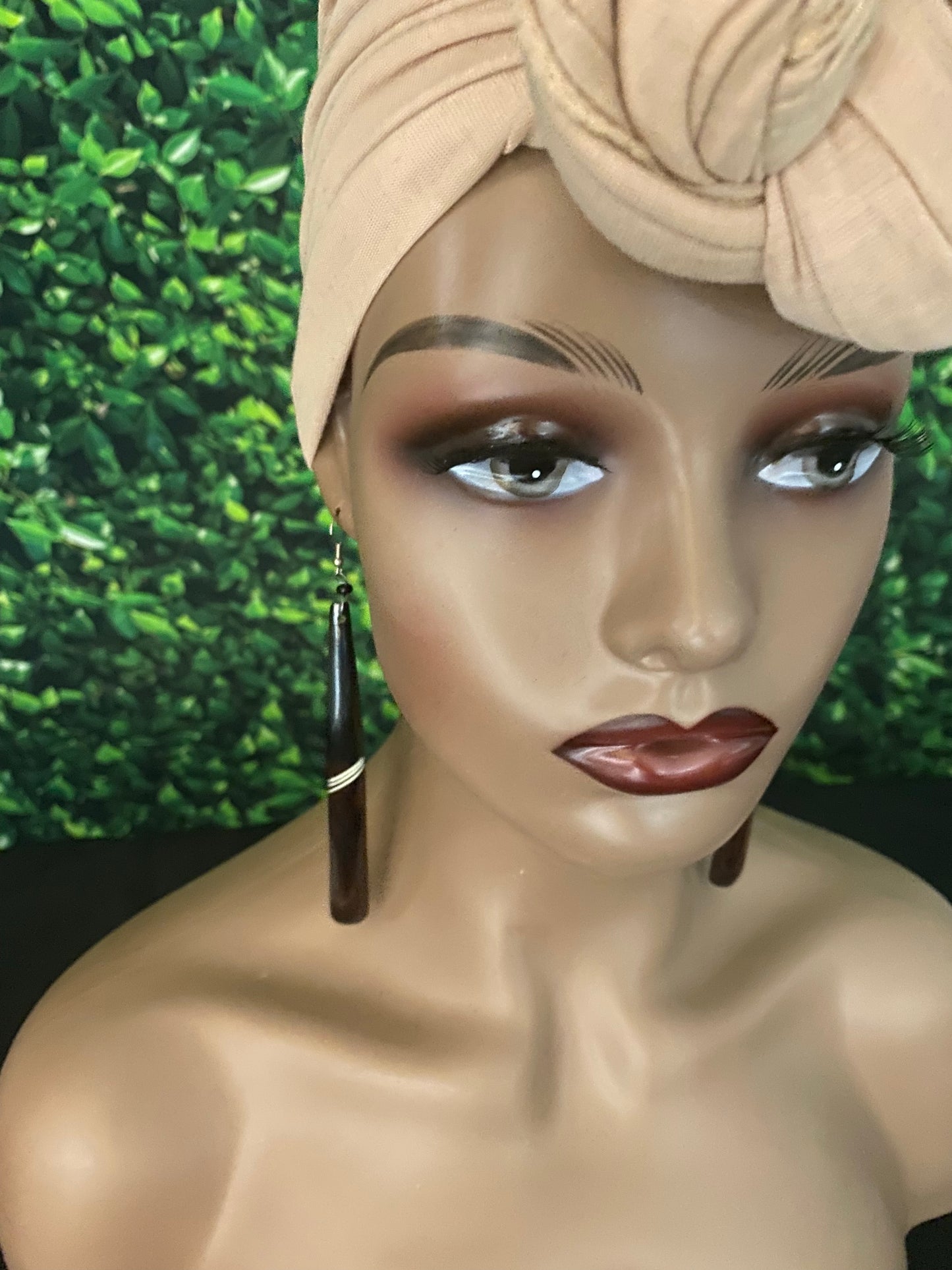 African Power Earrings
