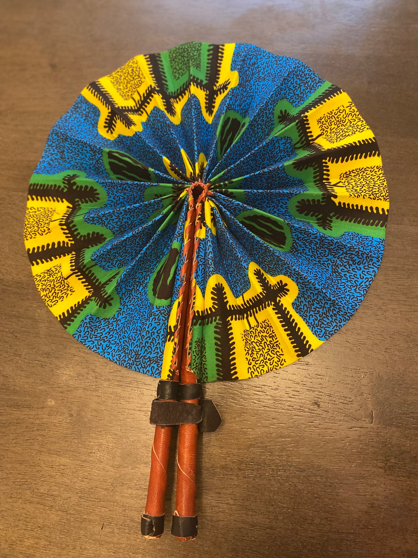 African Cloth Fan