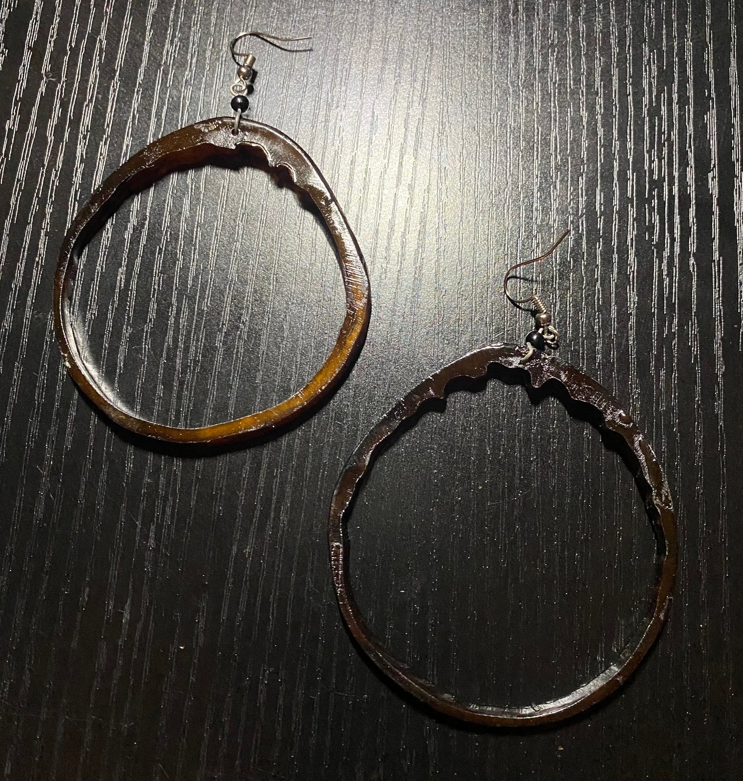 Queen Hoop Earrings