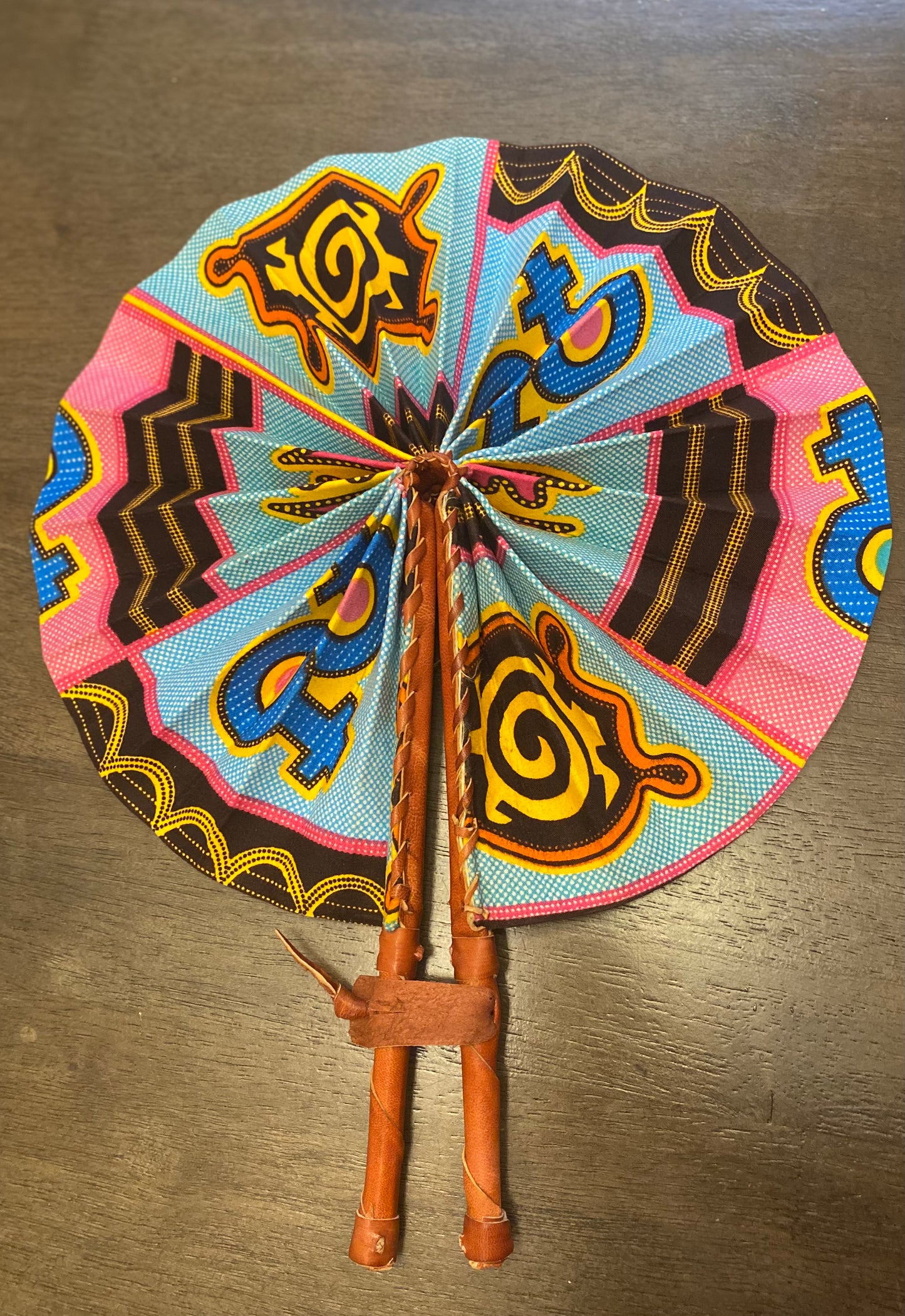 African Cloth Fan