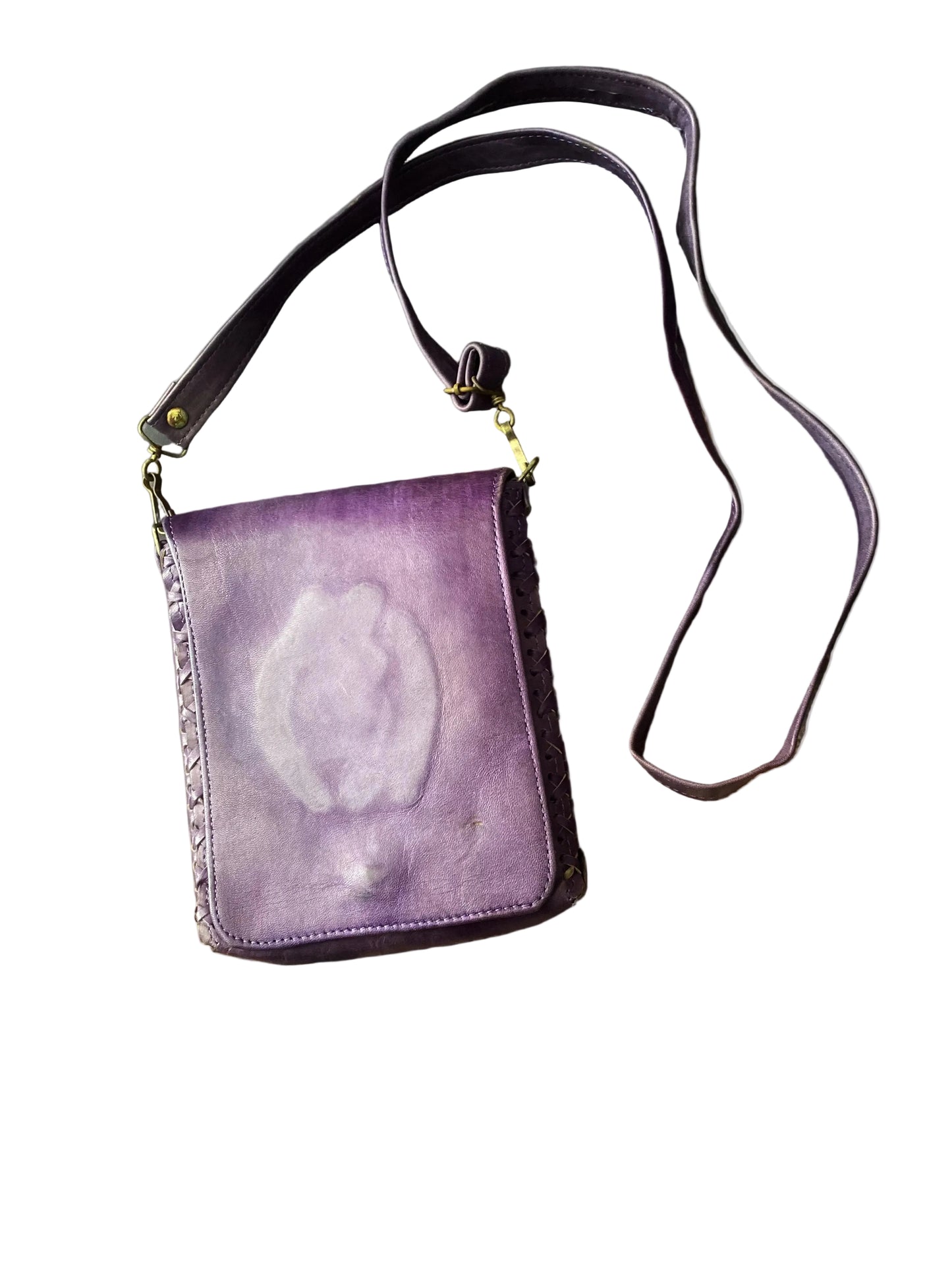 Goddess Leather Crossbody Bag