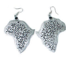 African Essence Metal Earrings