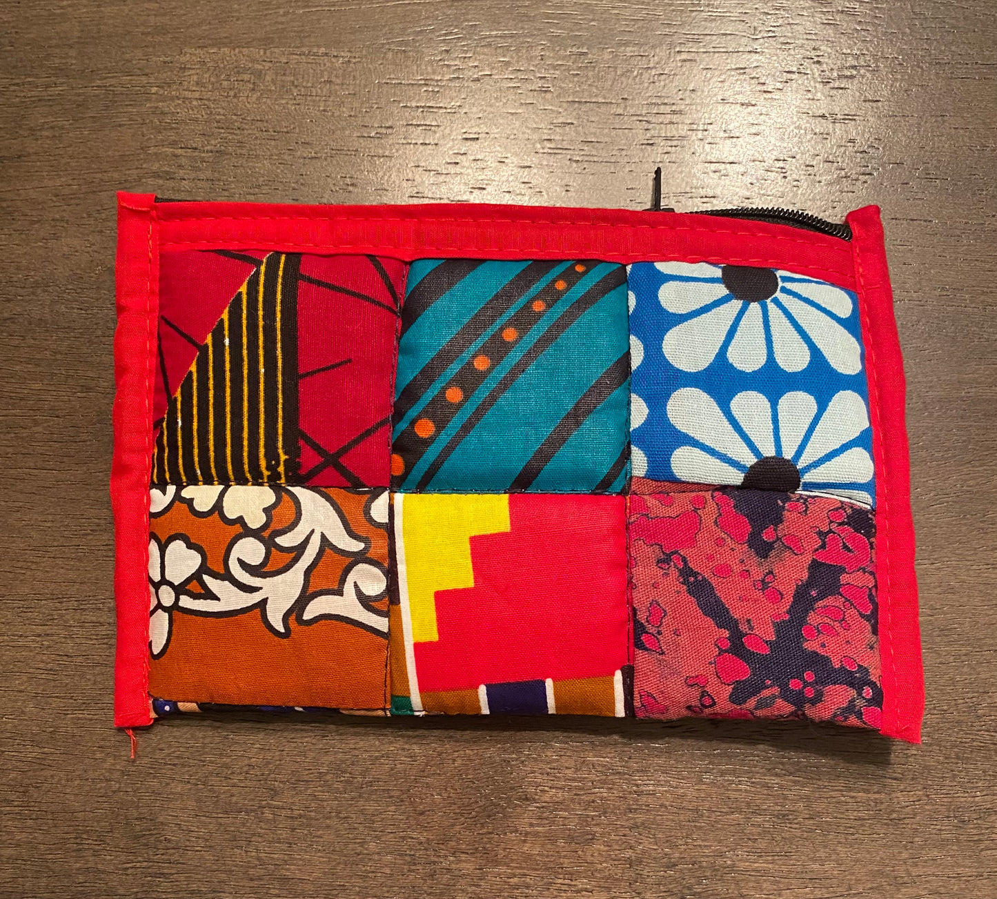 Queen Kitenge Cloth Coin Purse