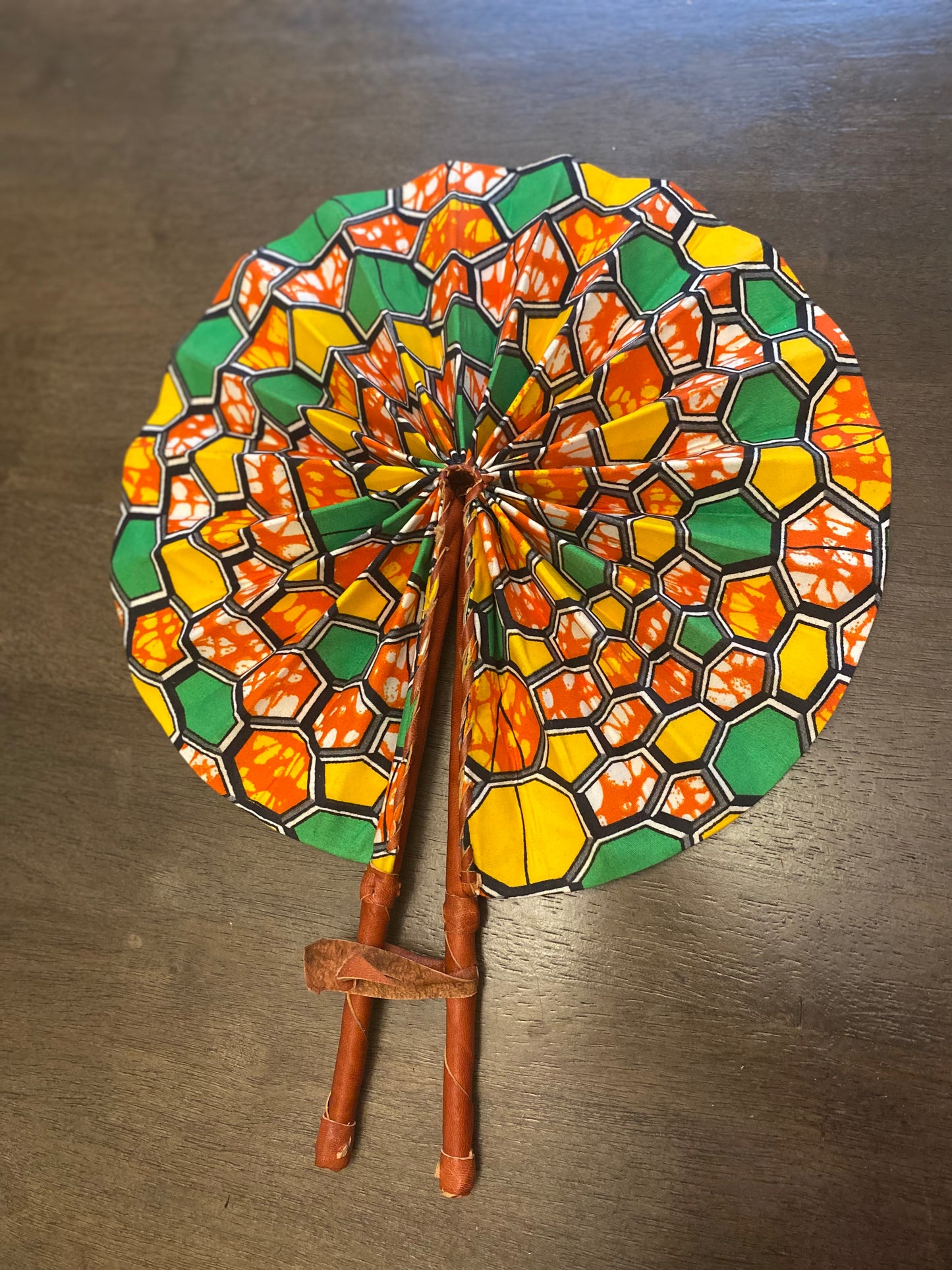 African Cloth Fan
