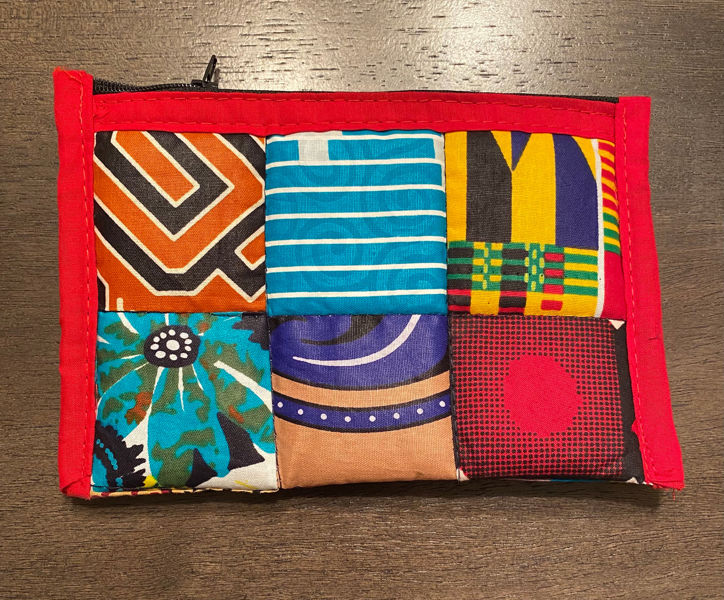 Queen Kitenge Cloth Coin Purse