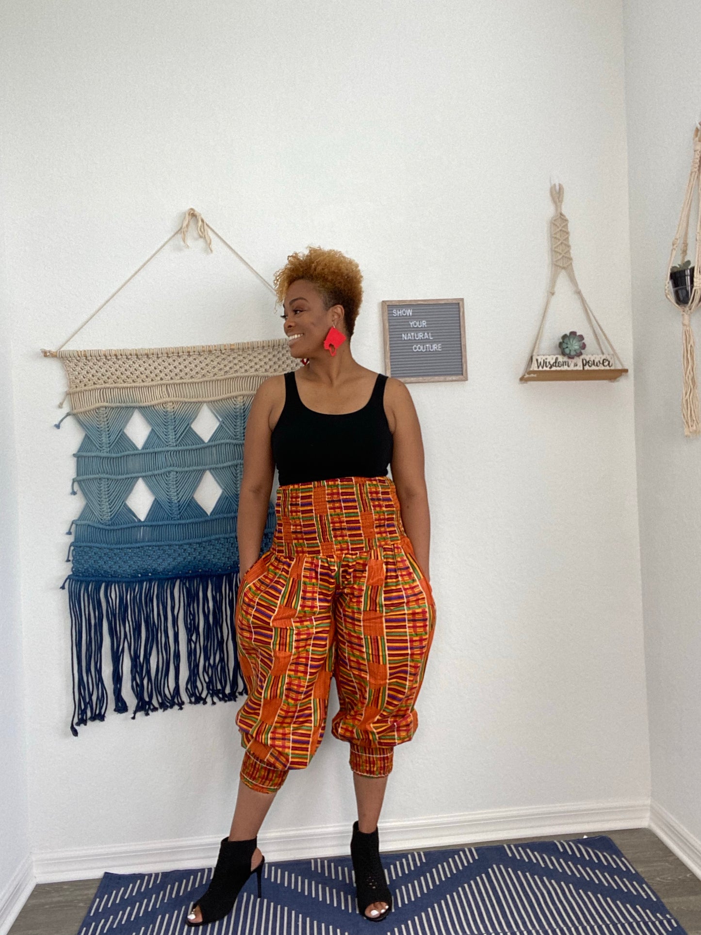 Kente Harem Pants