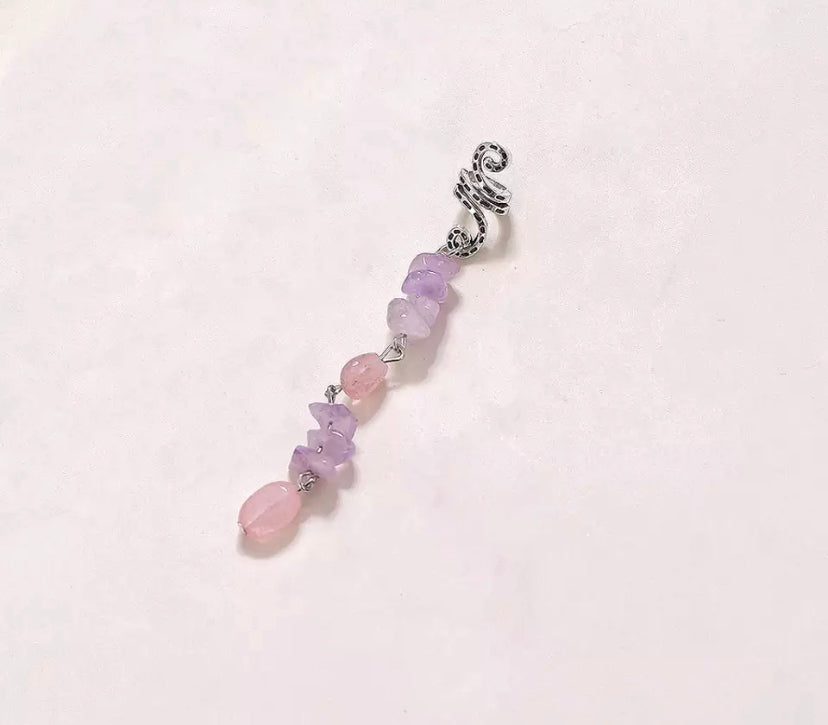 Natural Stone Hair Jewelry