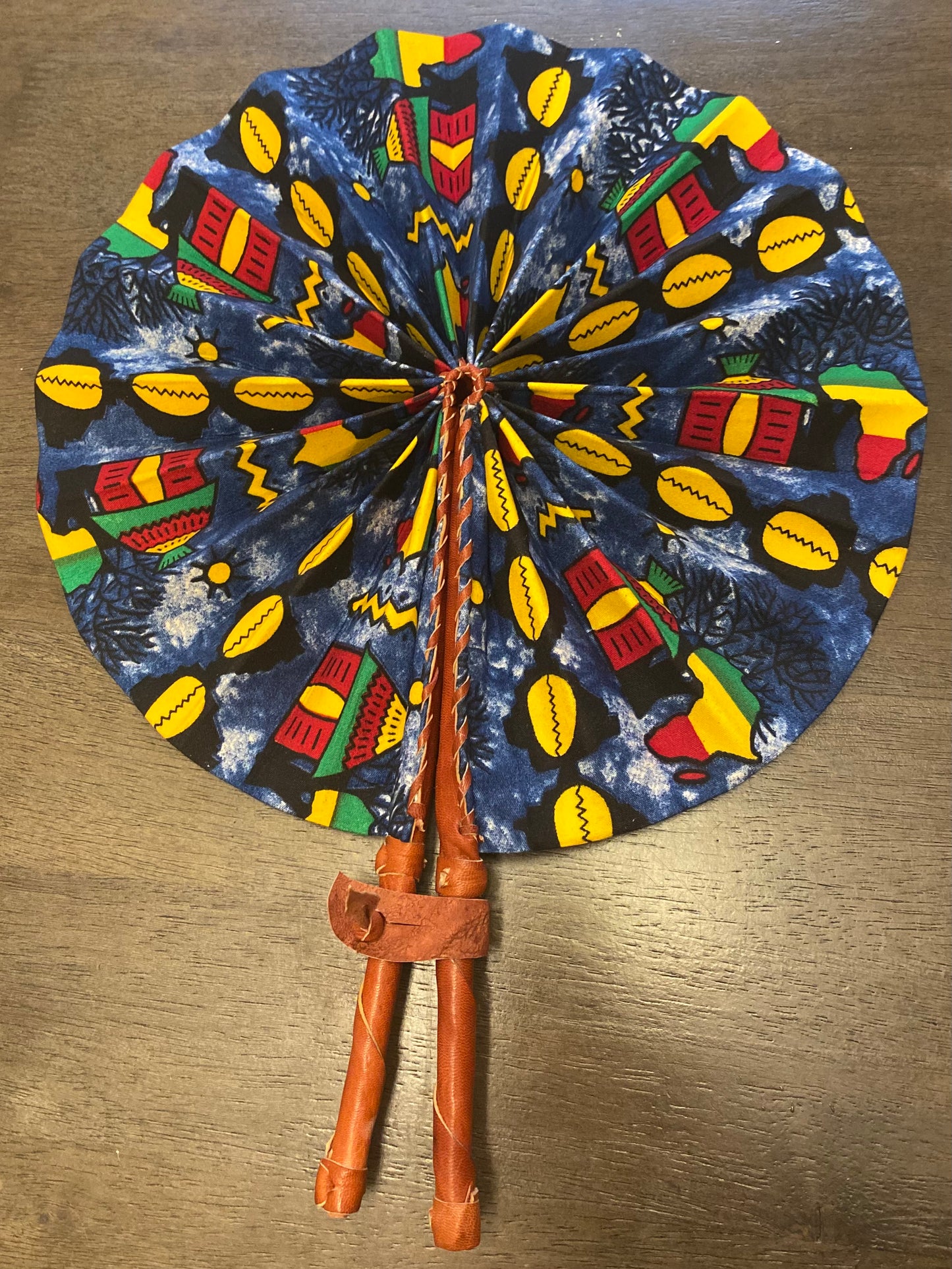 African Cloth Fan