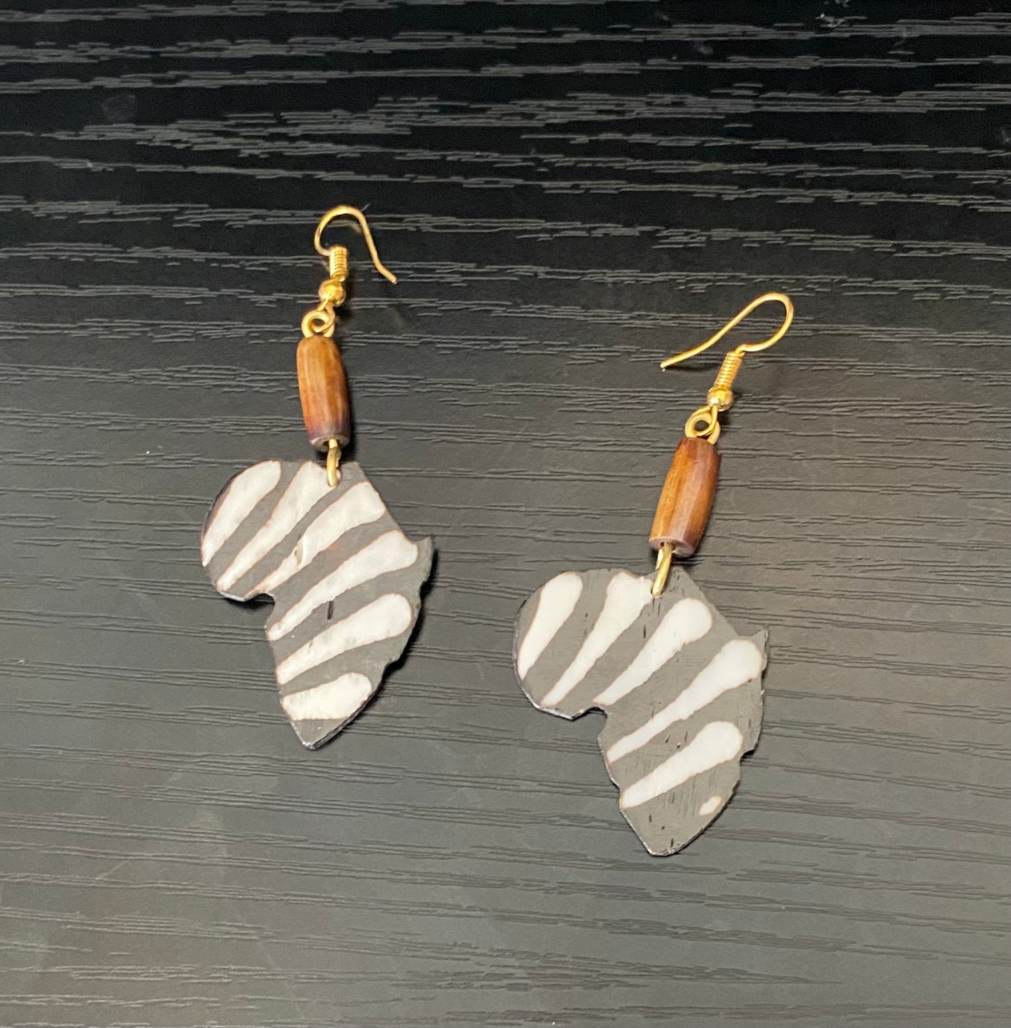 Kenyan Brass Earrings