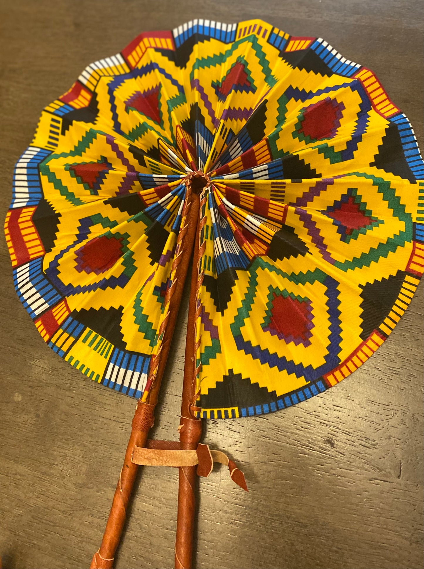African Cloth Fan
