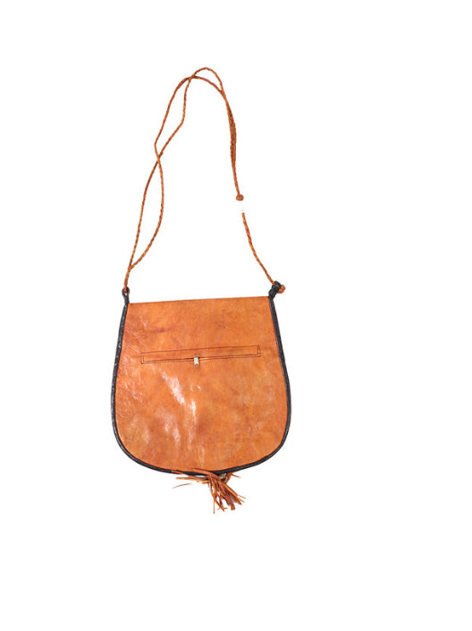 Woven Leather Mali Bag
