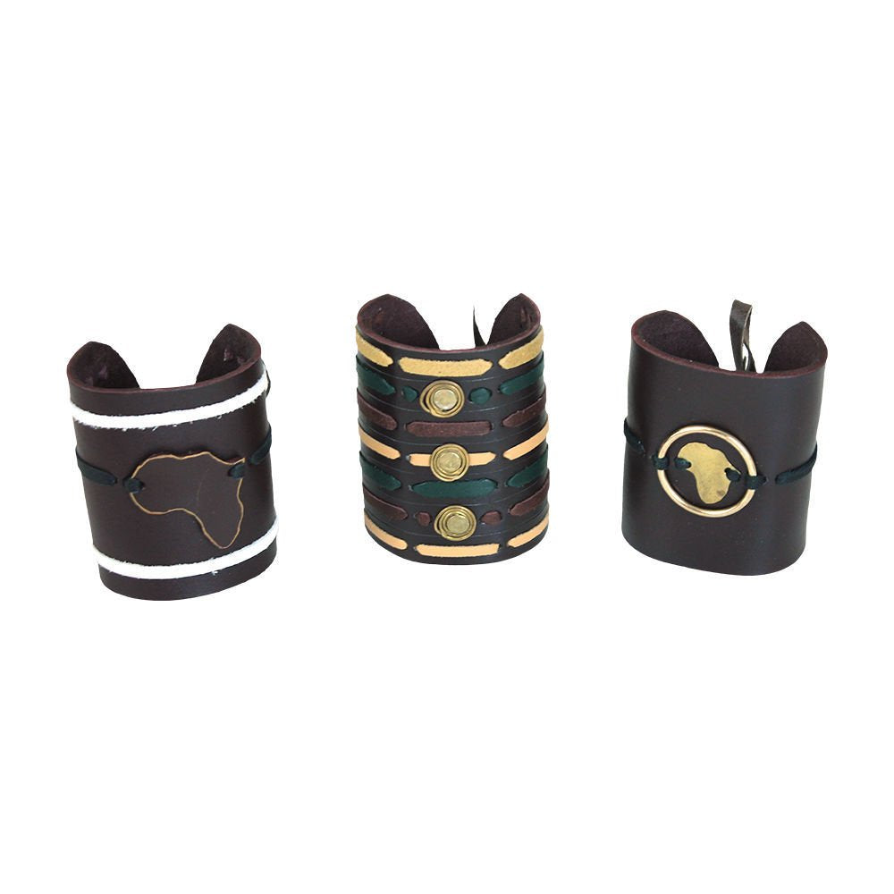 Leather Warrior Bracelet