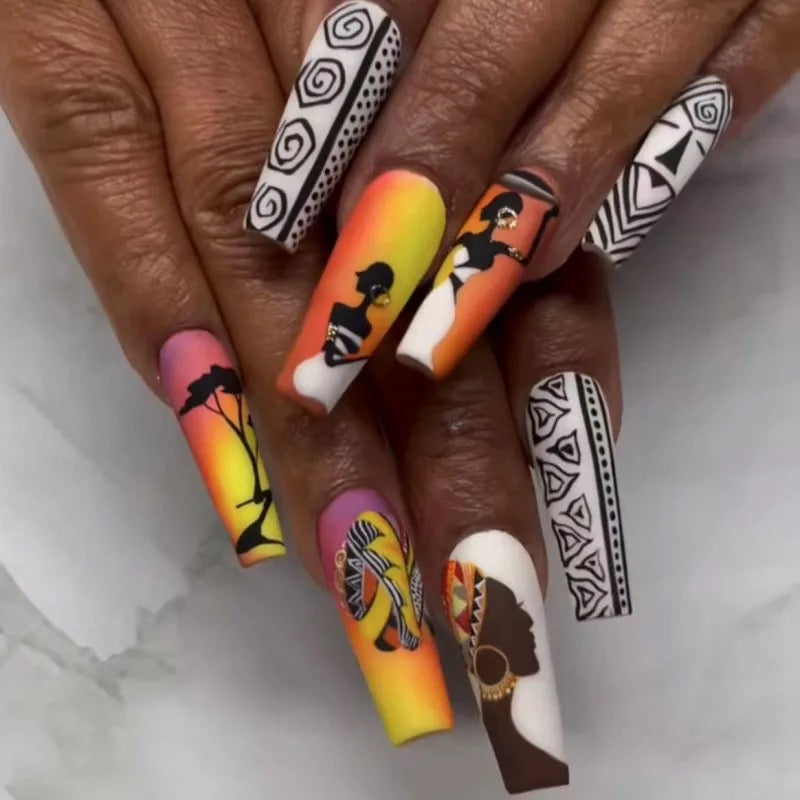 Goddess Press On Nails
