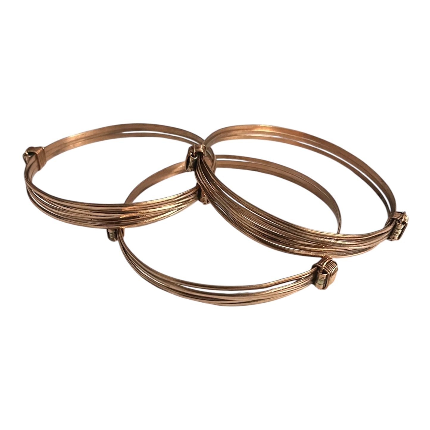 Copper Elephant Hair Bracelet