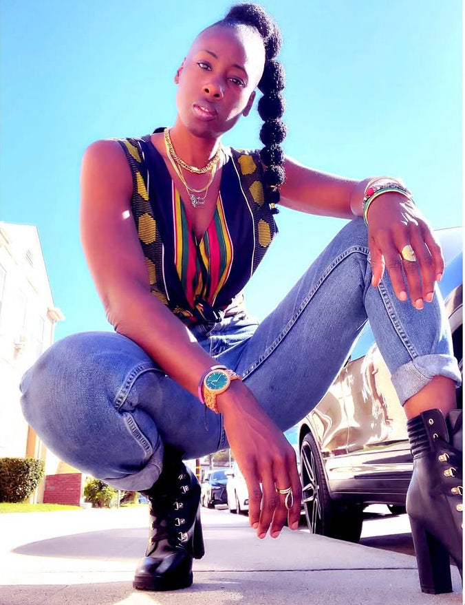 Kente Print Vest
