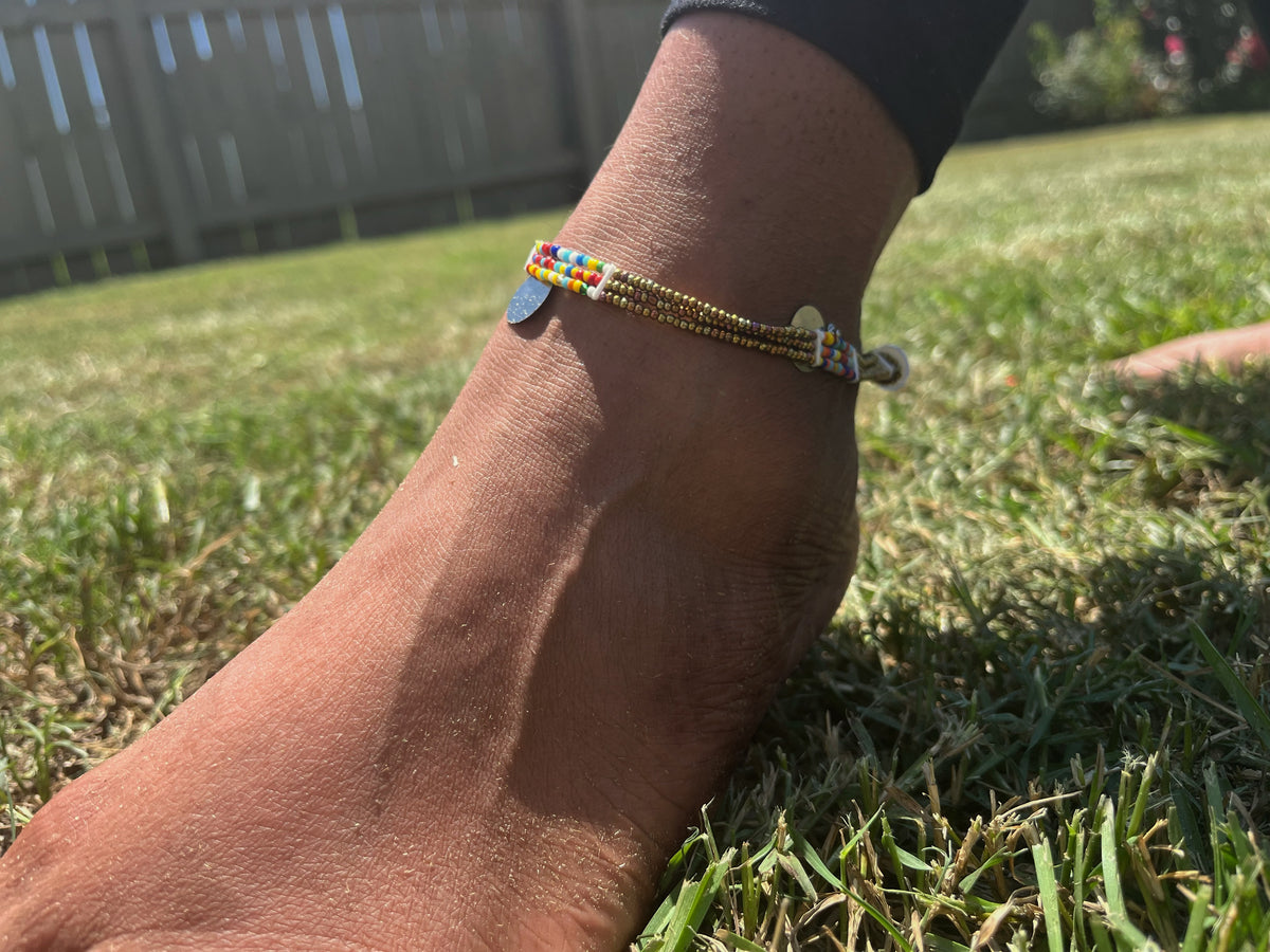 Maasai Beaded Anklet