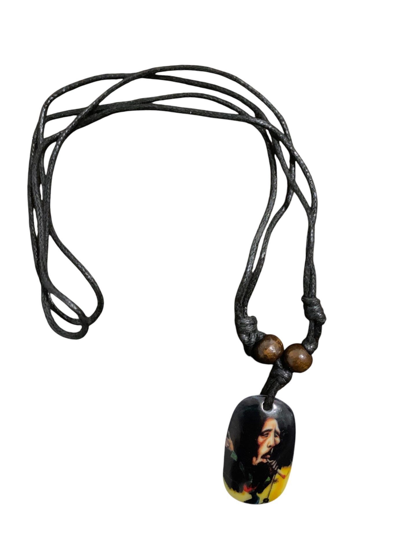 Bob Marley Resin Necklace