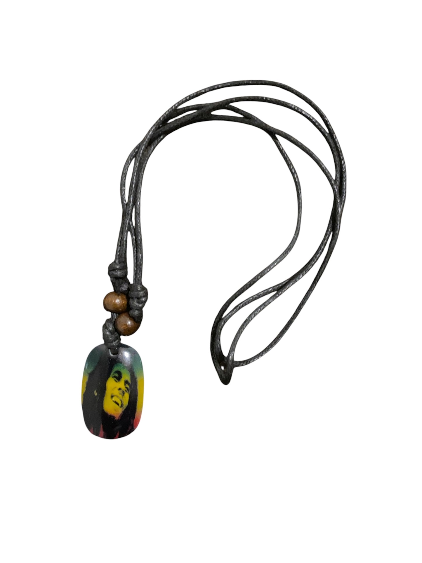 Bob Marley Resin Necklace