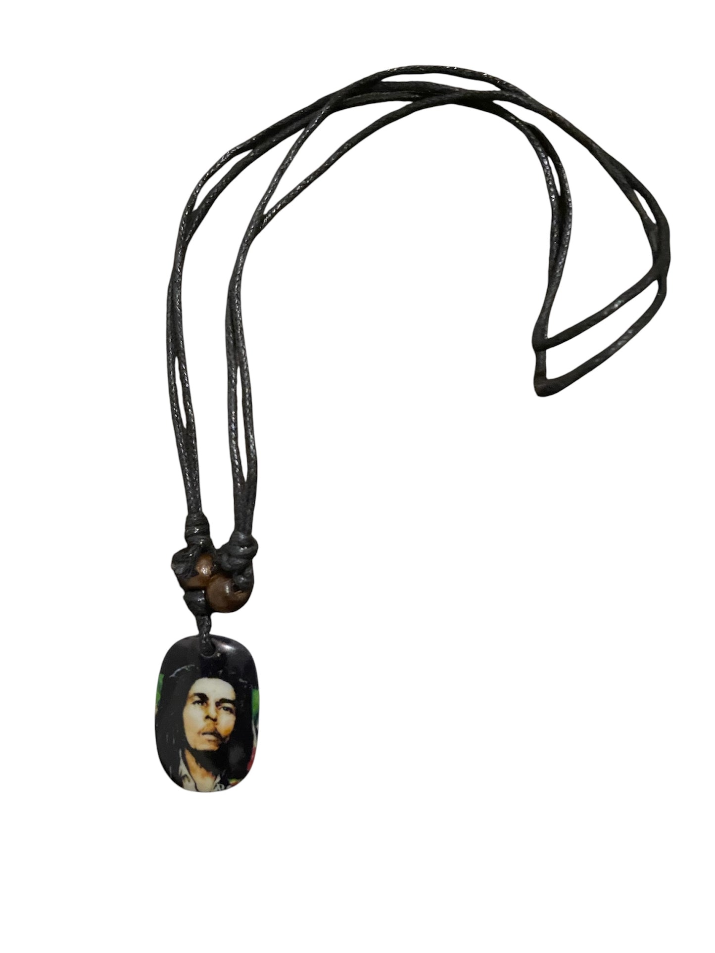 Bob Marley Resin Necklace