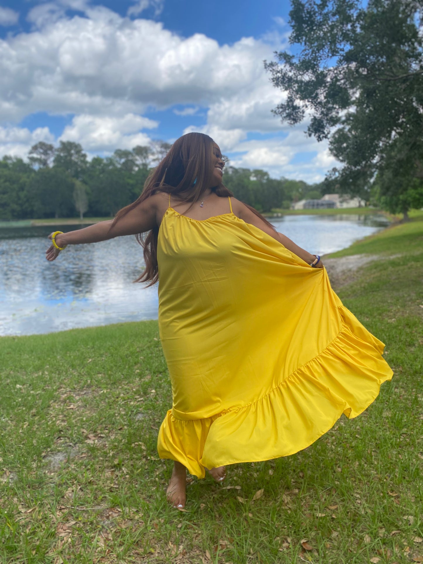 Goddess Maxi Sundress