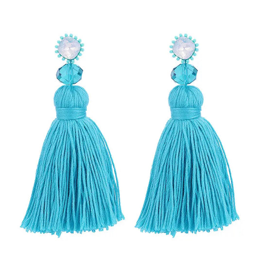 Queen Tassel Earrings