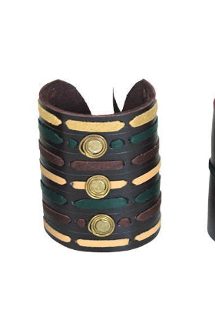 Leather Warrior Bracelet