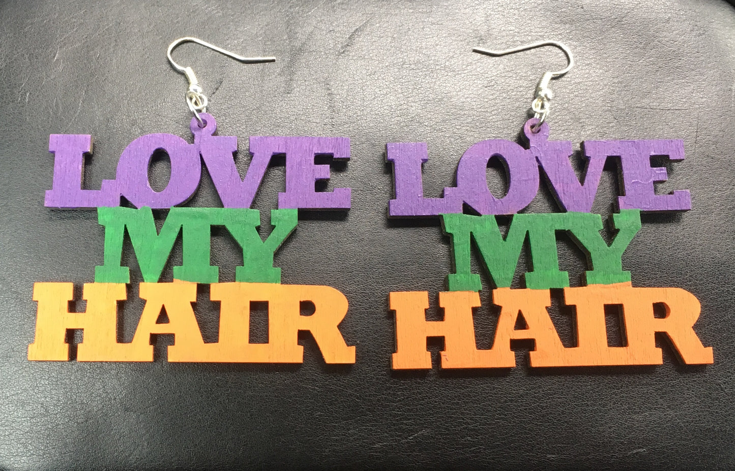 Love My Hair Earrings - Natural Couture