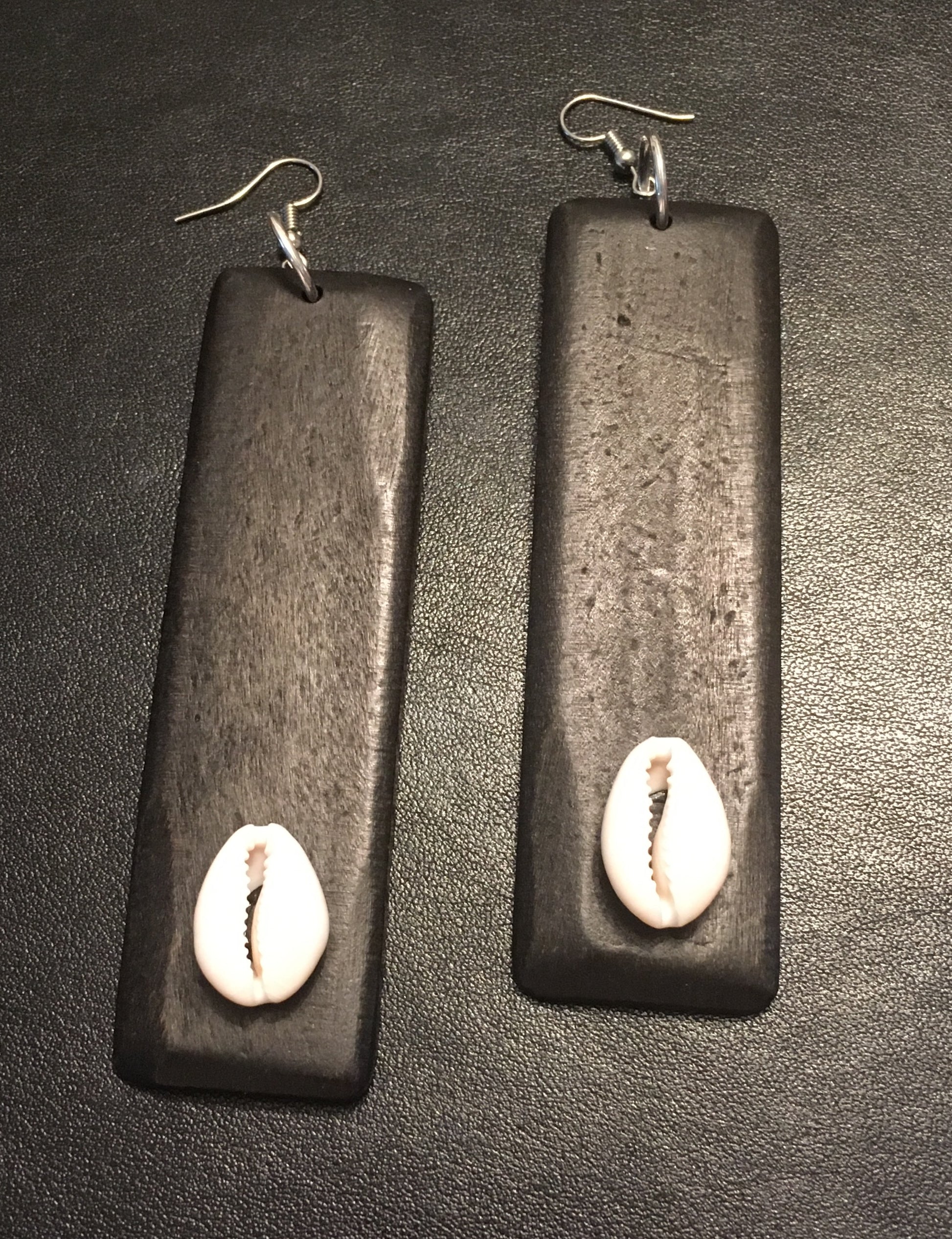 Wooden Simplicity Earrings - Natural Couture