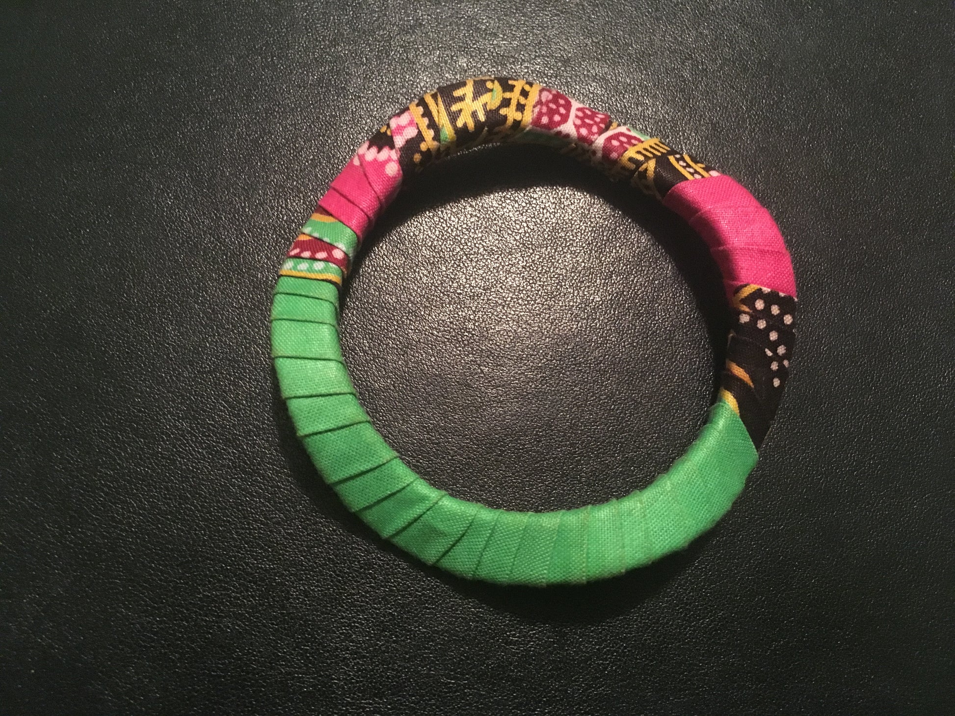 Kitenge Swirl Bracelet - Natural Couture