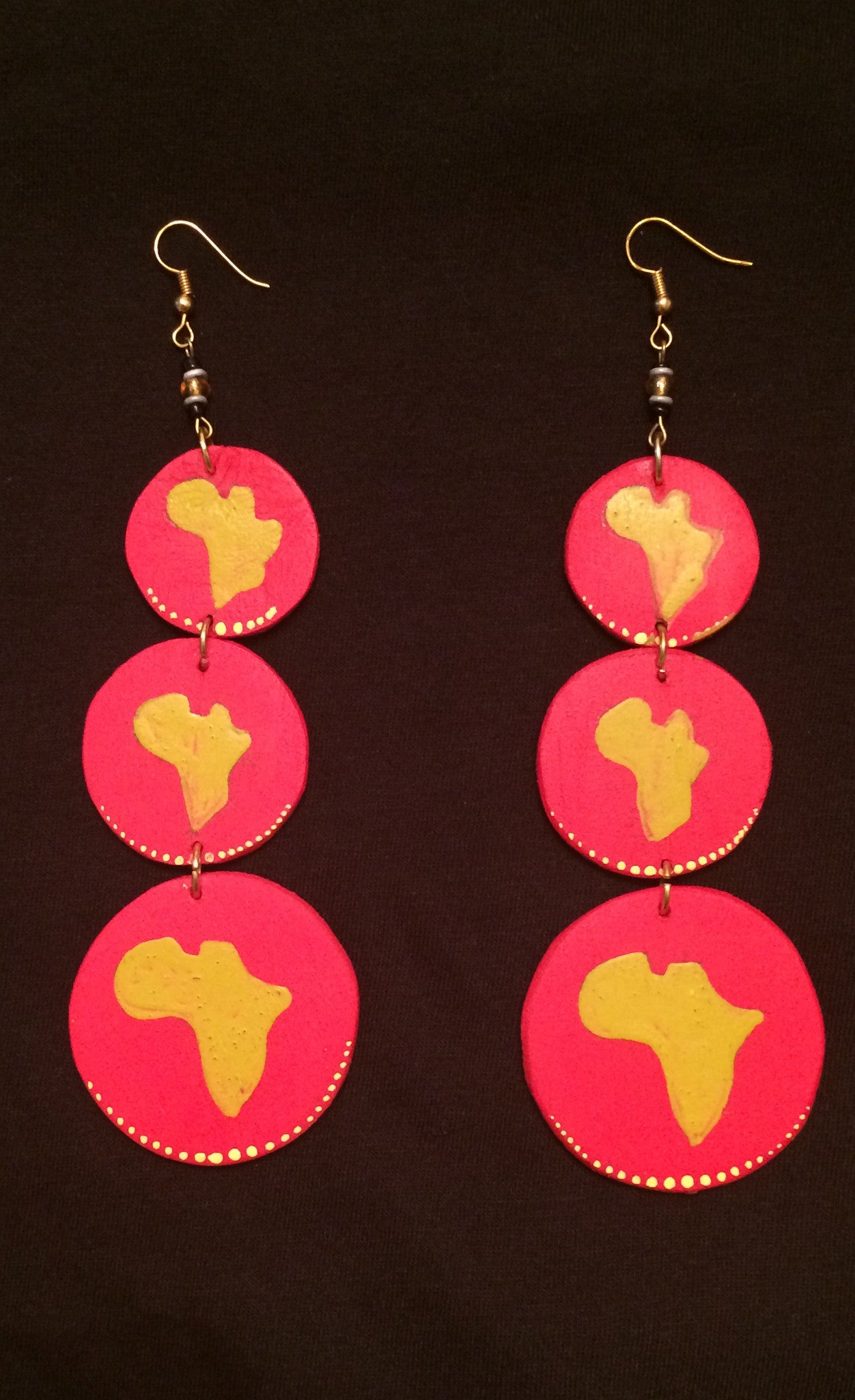 African Love Earrings - Natural Couture