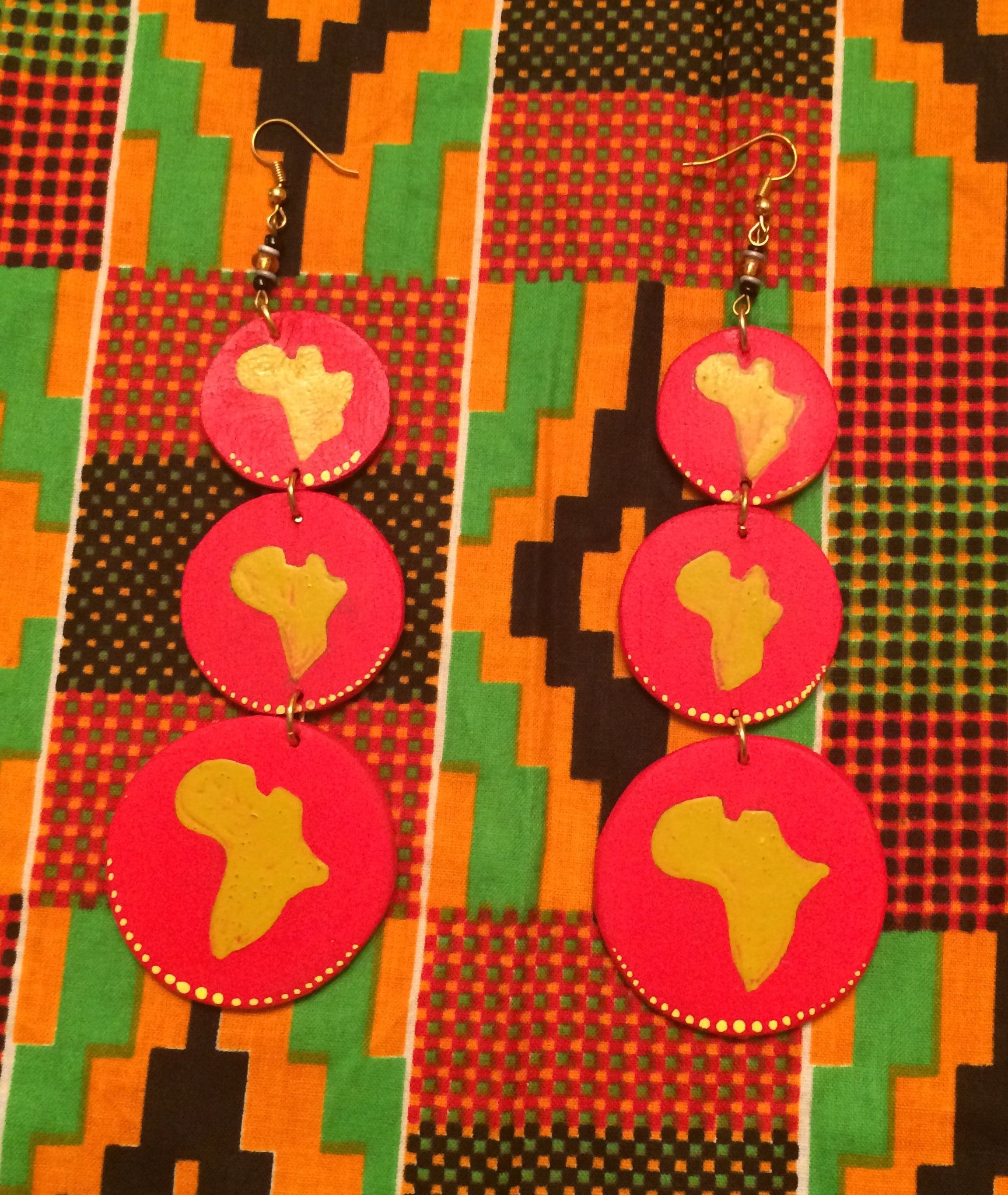 African Love Earrings - Natural Couture