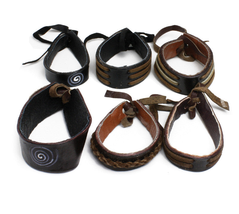Leather Bracelet - Natural Couture