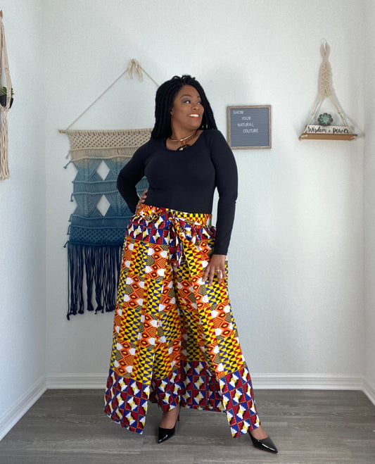 Kente Wrap Pants