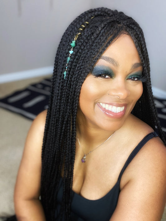 Natural Stone Hair Jewelry