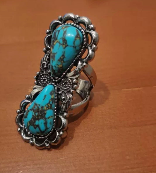 Water Drop Badu Ring