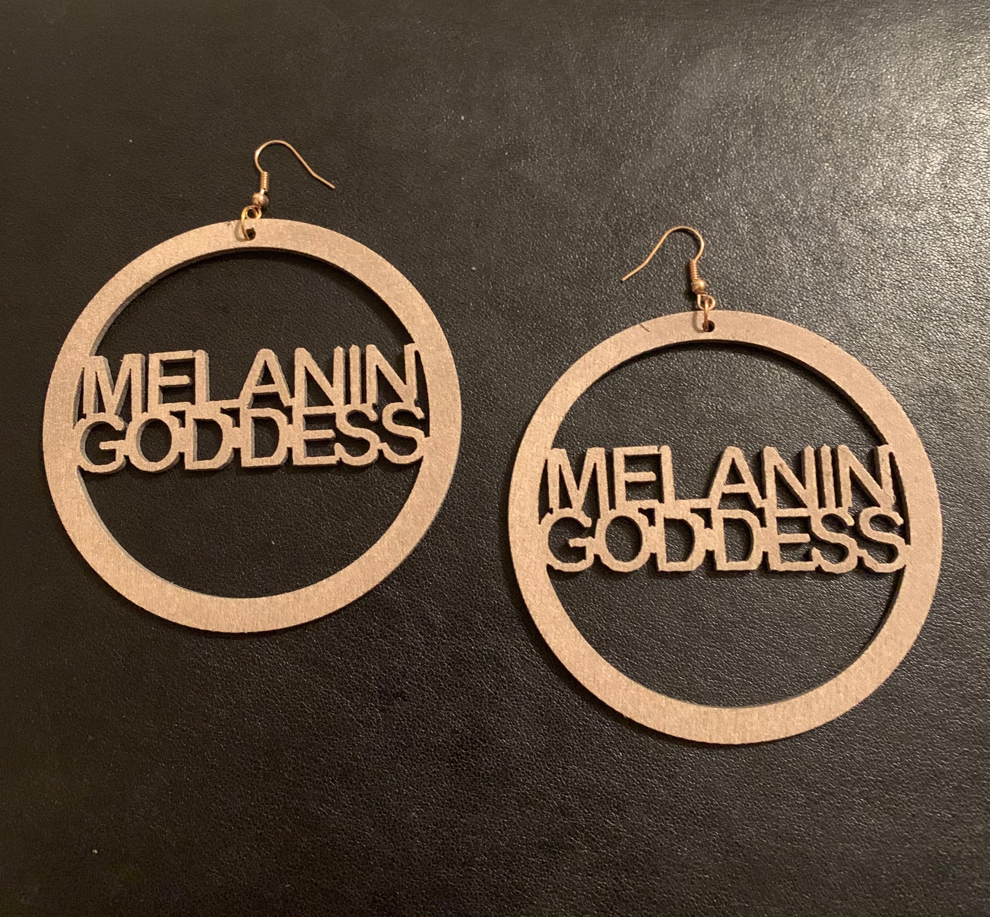 Melanin Goddess Earrings - Natural Couture